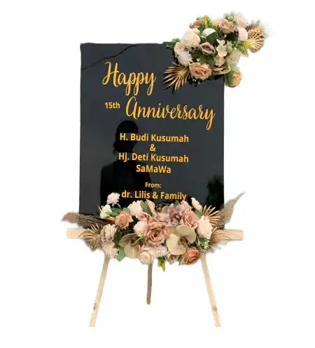 Papan Bunga Akrilik Lubuklinggau